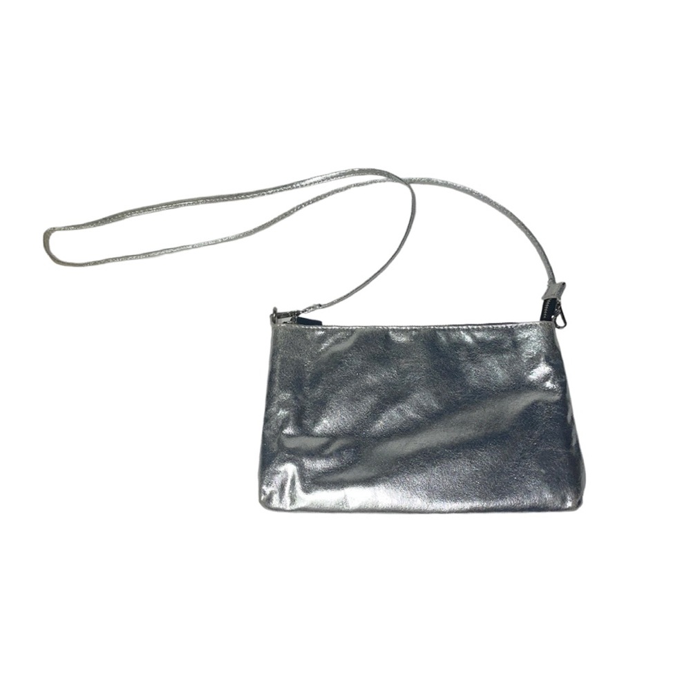 F21 Crossbody Bag - Silver - One Size